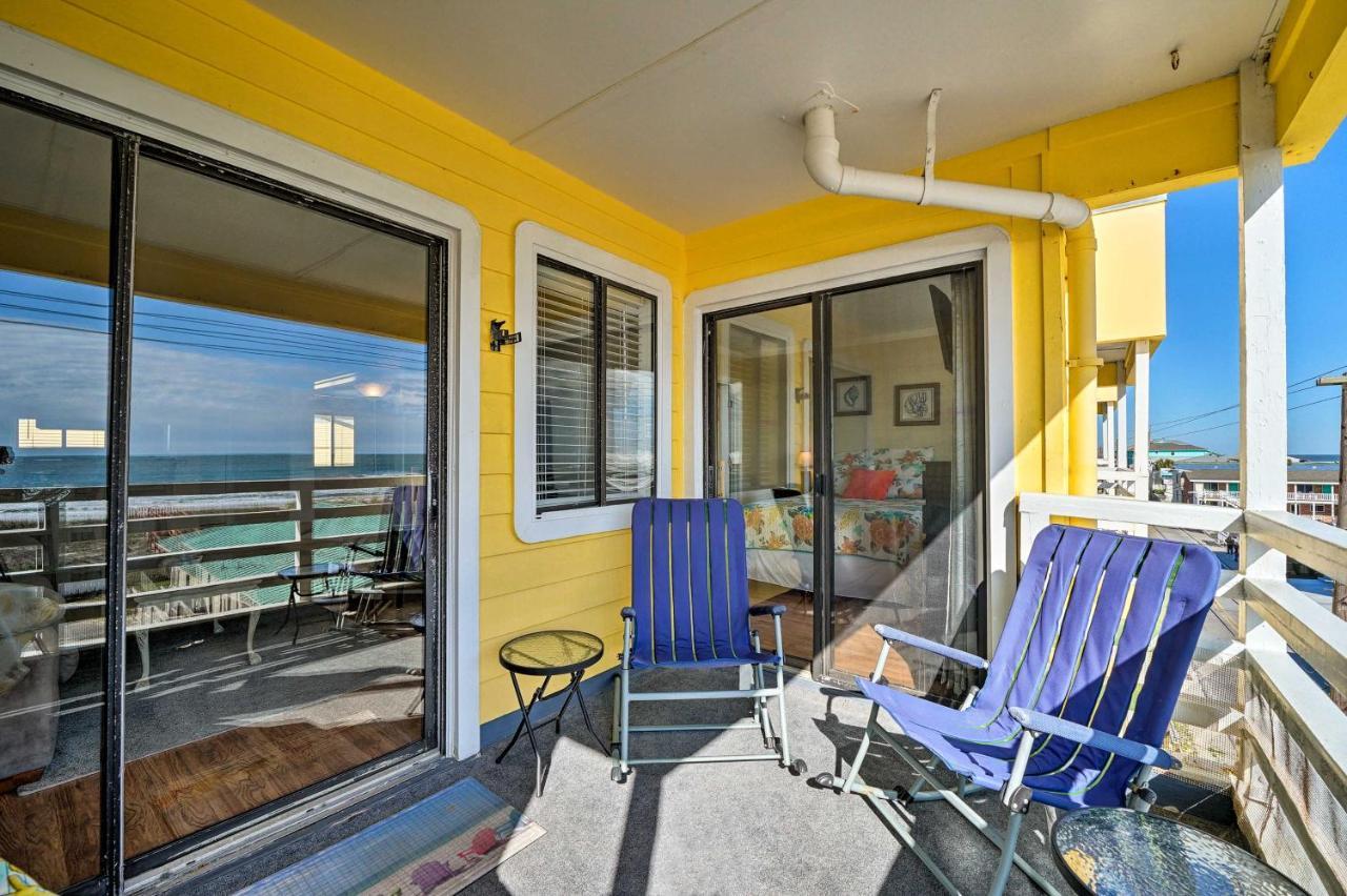 Apartamento Breezy Beach Retreat With 180-Degree Ocean Views! Carolina Beach Exterior foto